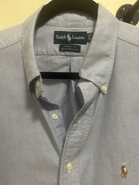 Ralph Lauren Light Blue Oxford Button-Down Shirt-Yarmouth style